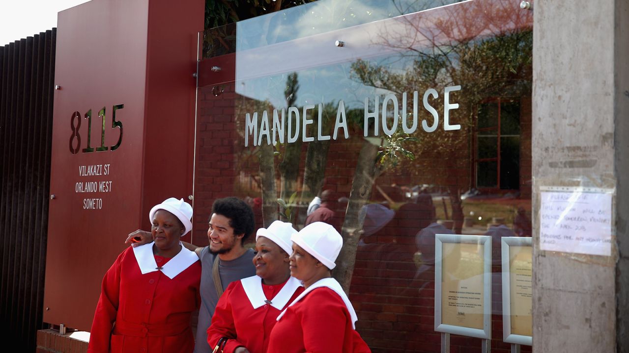 The one-time home of Nelson Mandela is now a museum.