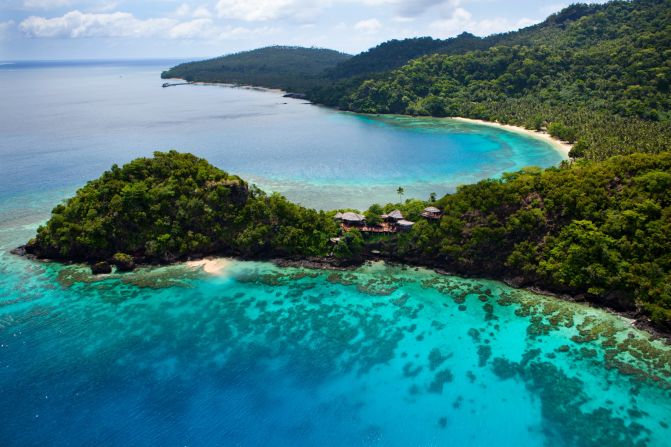<strong>Laucala, Fiji: </strong>Unsurprisingly, the 4.6-square-mile Laucala Island is studded with picture-perfect lush jungles, white sand beaches and azure water.