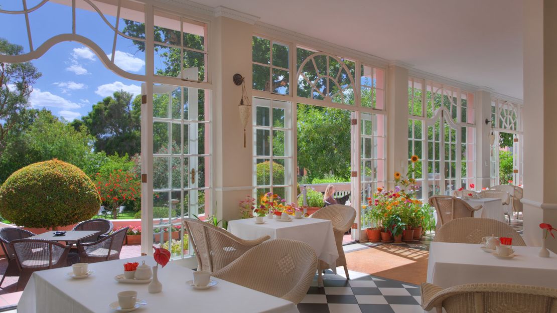 The Mount Nelson Hotel is the place for a spot of luxury afternoon tea near Company's Garden.