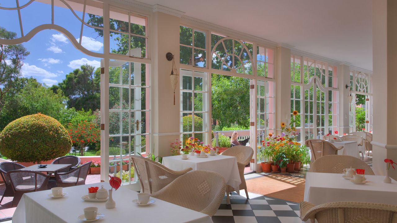 The Mount Nelson Hotel is the place for a spot of luxury afternoon tea near Company's Garden.  