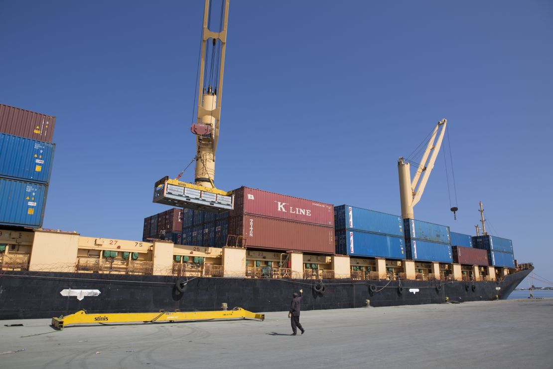 Somaliland hopes to rival neighboring Djibouti as a regional trade hub. 