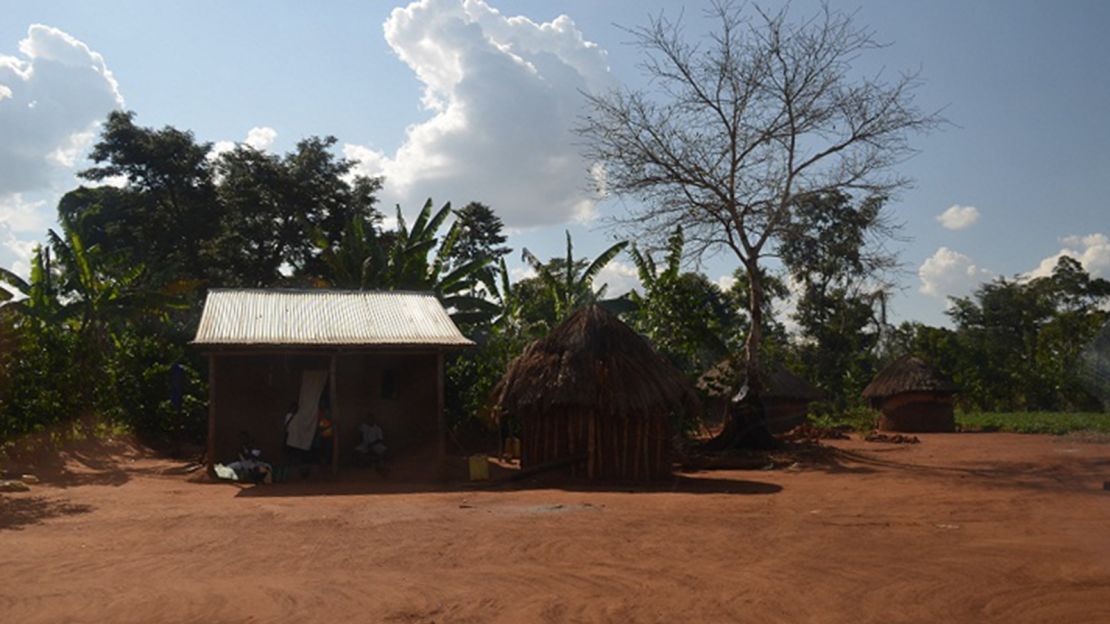 Mata's home in Uganda; she was one of seven village children taken from their parents with the promise of better schooling.