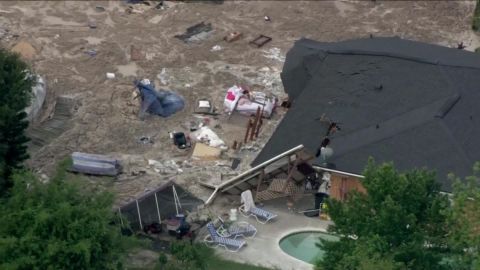 It may be weeks before streets near the sinkhole reopen, Land O' Lakes officials said.
