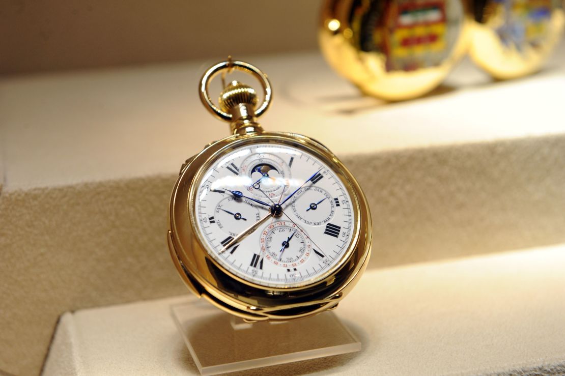Patek Philippe has also set auction records for other timepieces, including watches and clocks. 