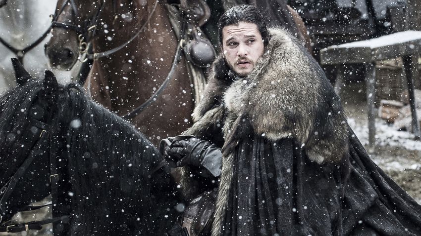 Kit Harington. Jon Snow. Game of Thrones. Season 7, episode 1