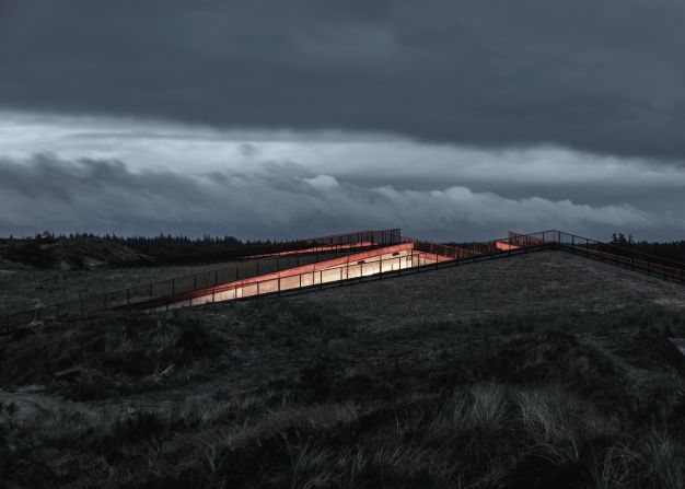 Danish architect Bjarke Ingels has transformed an original World War II bunker into the new <a href="index.php?page=&url=http%3A%2F%2Fwww.vardekommune.dk%2Ftirpitz-museum" target="_blank" target="_blank">Tirpitz Museum</a> in Blåvand, Denmark. <br />