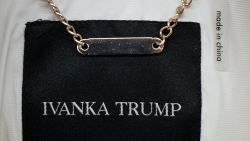 NEW YORK, NY - FEBRUARY 10: A view of the tag of an Ivanka Trump brand coat for sale at the Century 21 department store February 10, 2017 in New York City. According to a market research firm Slice Intelligence, Ivanka Trump merchandise saw a 26 percent dip in sales in January 2017 compared to January 2016. Kellyanne Conway, a senior counselor to President Donald Trump, has been accused of ethics violations for promoting the Ivanka Trump fashion line during a television interview on Thursday. (Photo by Drew Angerer/Getty Images)