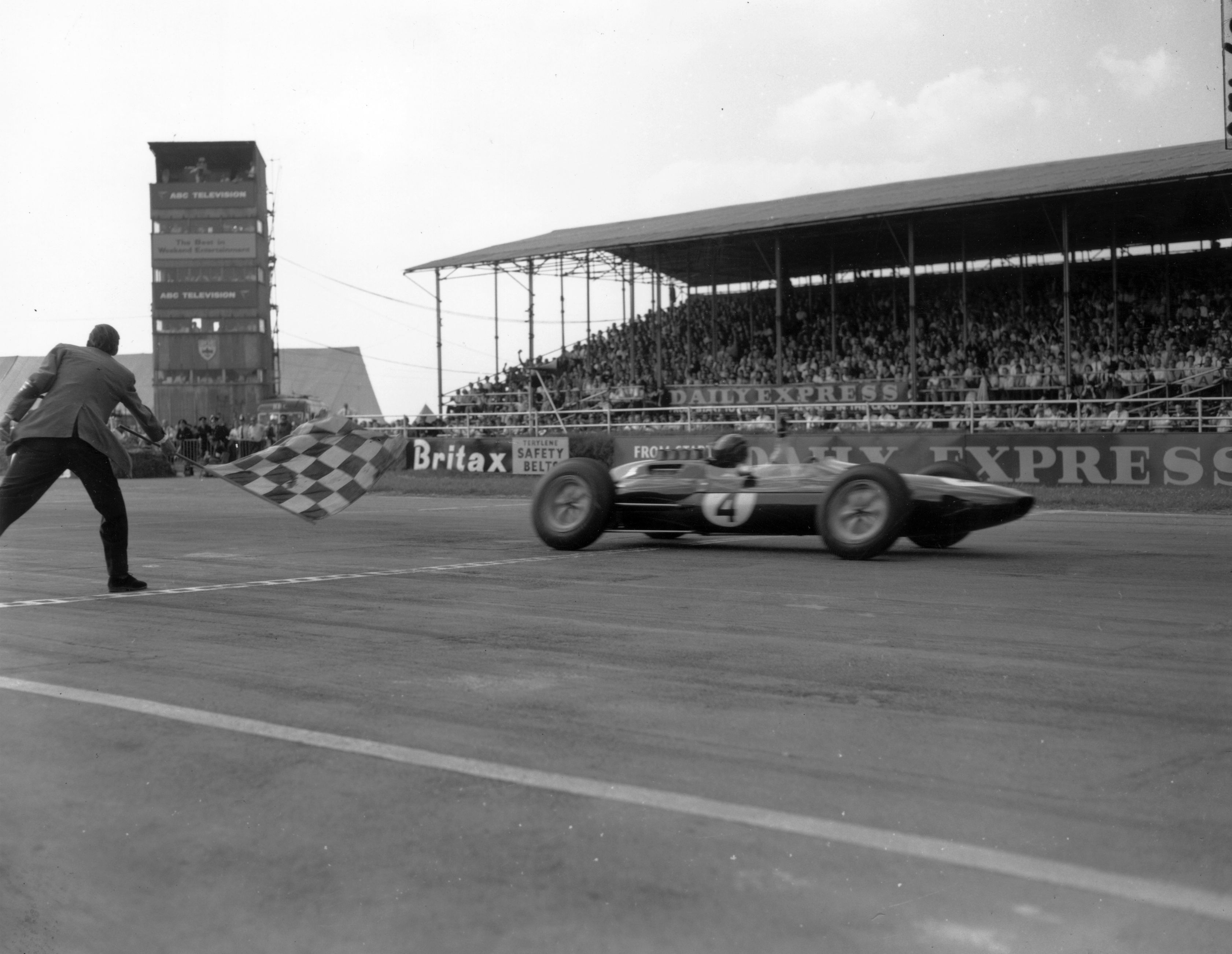 Hamilton's tally of five wins equals the record of Jim Clark (pictured) and Alain Prost, who both won the British Grand Prix on five occasions. 