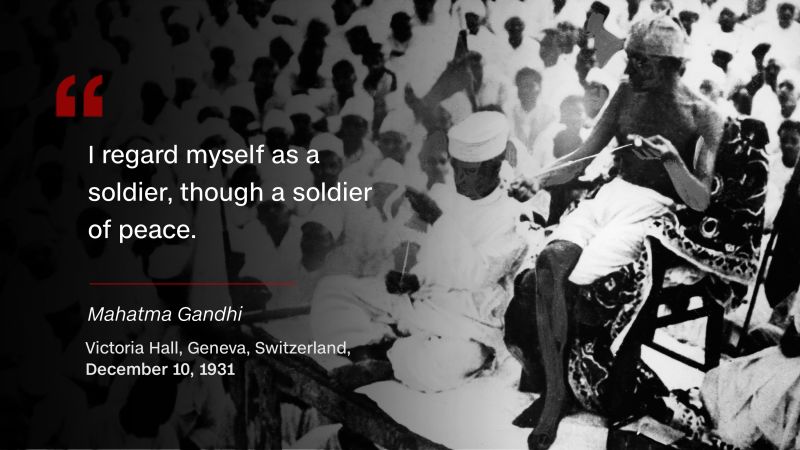 Mahatma Gandhi: ‘Soldier Of Peace’ | CNN