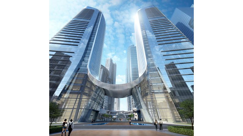 Designed by Hong Kong-based British design firm TFP Farrells, One Excellence is the latest of Shenzhen's many new skyscrapers. 
