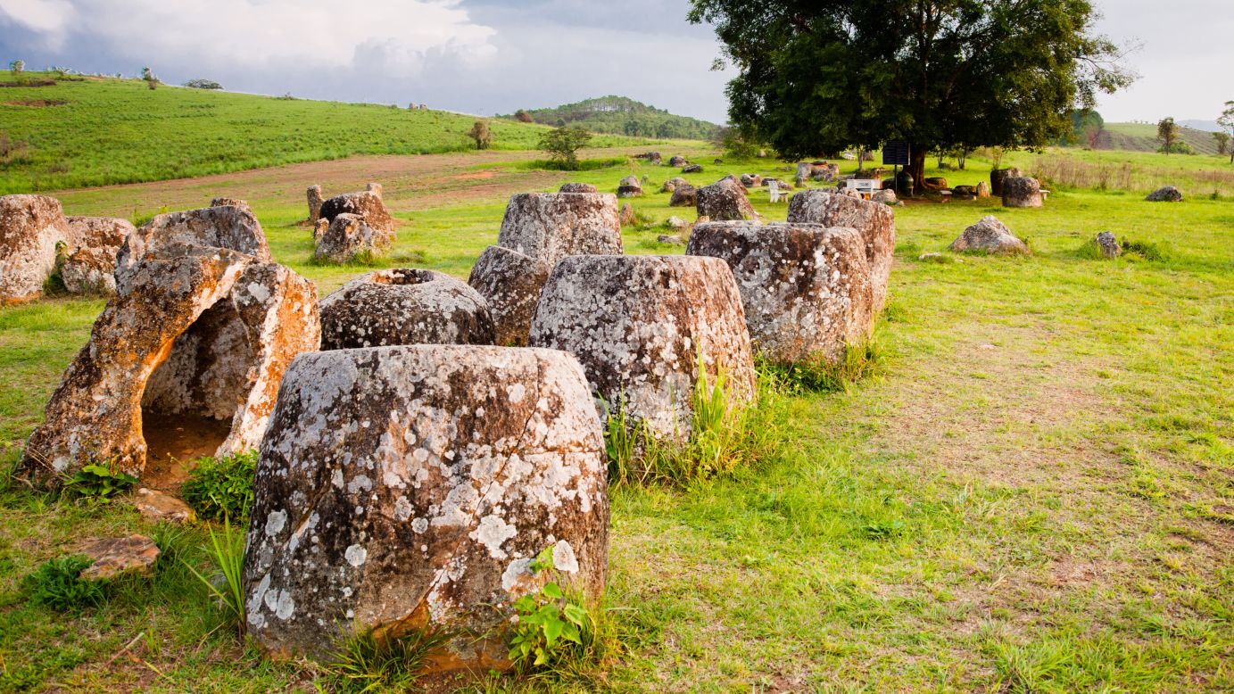 <strong>Plain of Jars: </strong>This mysterious site is home to hundreds of jars, thought to have been created by an ancient civilization as early as 200 AD. Some areas are off-limits, due to unexploded bombs left over from the Indochina wars.