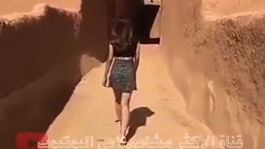 saudi woman miniskirt