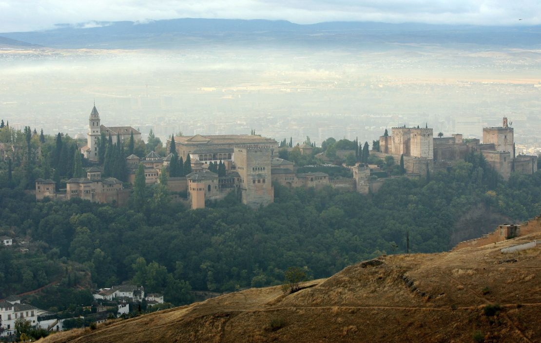 The Alhambra of Granada, southern Spain, is seen 24 October 2006. 