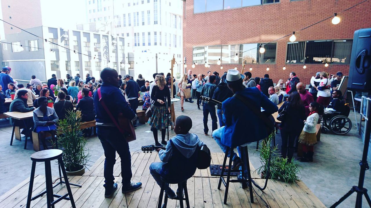 The Neighbourgoods Market is held in n Braamfontein every Saturday.