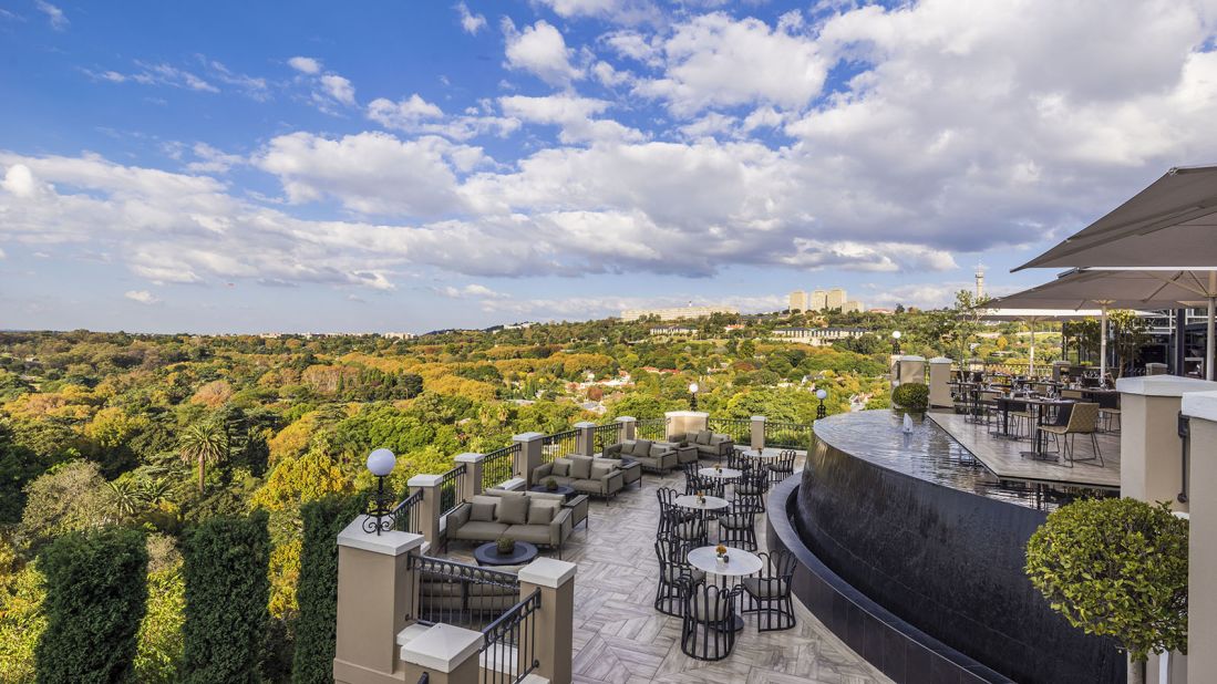 <strong>Brunch at the Westcliff: </strong>The luxury hotel -- recently bought by the Four Seasons -- serves decadent meals with views over the city's northern suburbs. 
