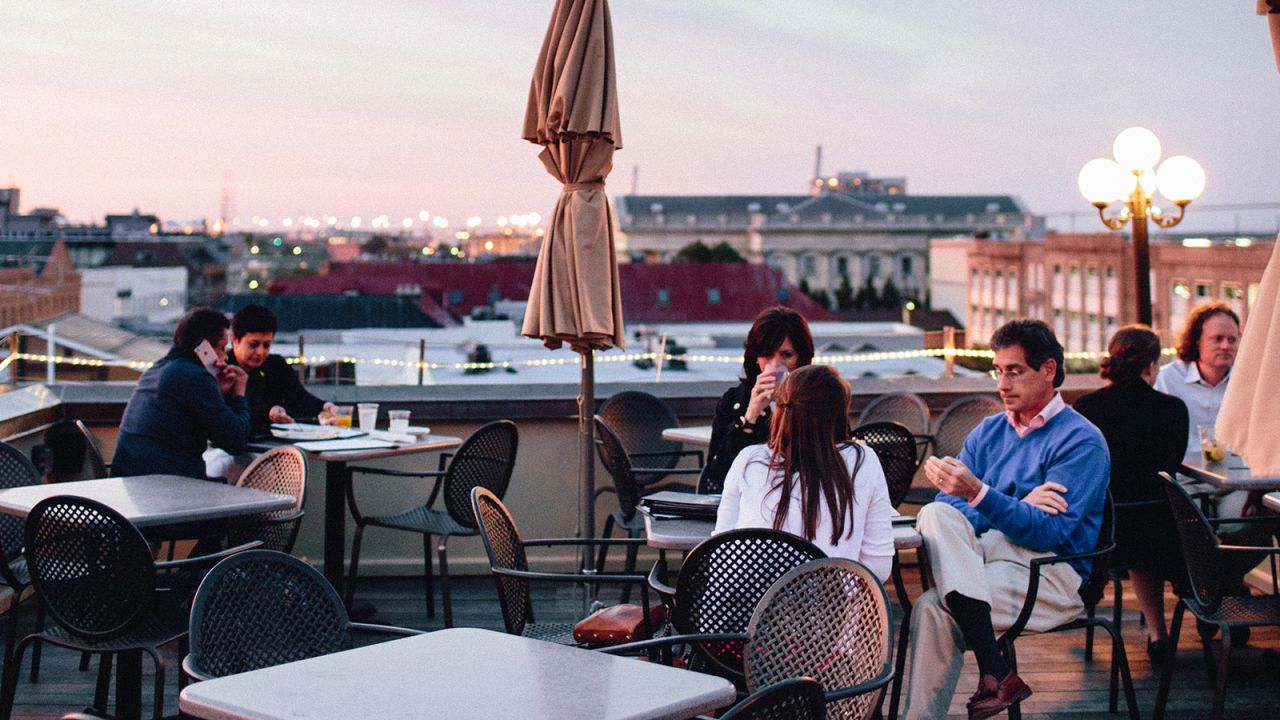 <strong>The Rooftop Bar at Vendue in Charleston, South Carolina: </strong>If you haven't bought a ticket to Vendue's already sold-out solar party, don't fret -- part of the roof will be open to the public on a first-come-first-serve basis.