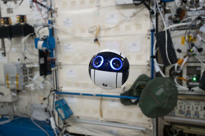 No gravity? No problem. The Japanese Aerospace Exploration Agency's JEM Internal Ball was dispatched to the International Space Station in June 2017 to take photos and videos of astronauts at work. If that sounds like vanity, it's estimated ISS occupants spend approximately 10% of their working hours photographing their findings. <a href="index.php?page=&url=https%3A%2F%2Fwww.cnn.com%2F2017%2F07%2F18%2Ftech%2Fcute-japanese-space-drone%2Findex.html" target="_blank"><strong>Read more.</strong></a>