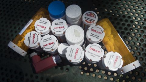 Some of the medications Clyde Boyce takes every day for various ailments.