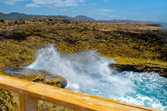 <strong>See a stunning national park:</strong> Shete Boka National Park stretches along the island's rockiest coastline, and its deserted beaches are a major turtle-nesting site. 