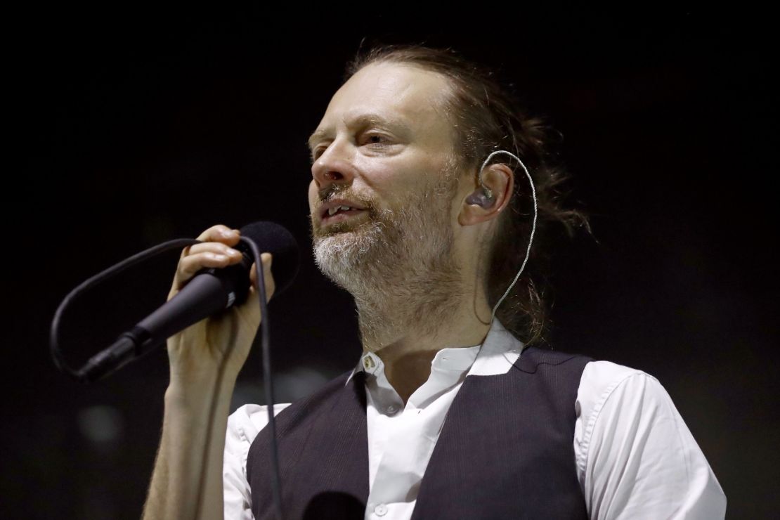 Radiohead lead singer Thom Yorke pictured in 2016.