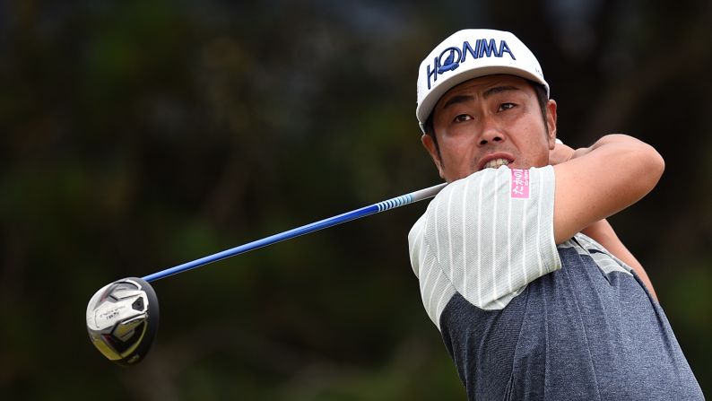 Japan's Hideto Tanihara watches his drive from the sixth tee during a practice round. The Open is the only major held outside the United States and requires a <a href="index.php?page=&url=http%3A%2F%2Fedition.cnn.com%2F2017%2F07%2F18%2Fgolf%2Fthe-open-2017-royal-birkdale-seven-things%2Findex.html">different skill set to master</a> the humps, hollows and sea breezes of links golf.