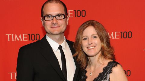 Rob Bell and his wife, Kristen, attend a 2011 event after he was named as one of Time's 100 Most Influential People.