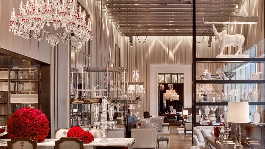 <strong>US Open final experience, Baccarat Hotel, New York: </strong>The luxury Manhattan property celebrates Baccarat's heritage as the legendary French crystal maker across its 114 suites.