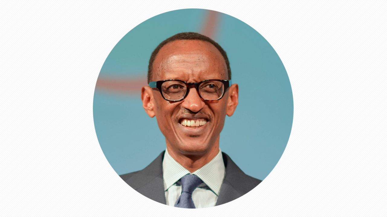 Paul Kagame<br />President of Rwanda<br />Rwanda
