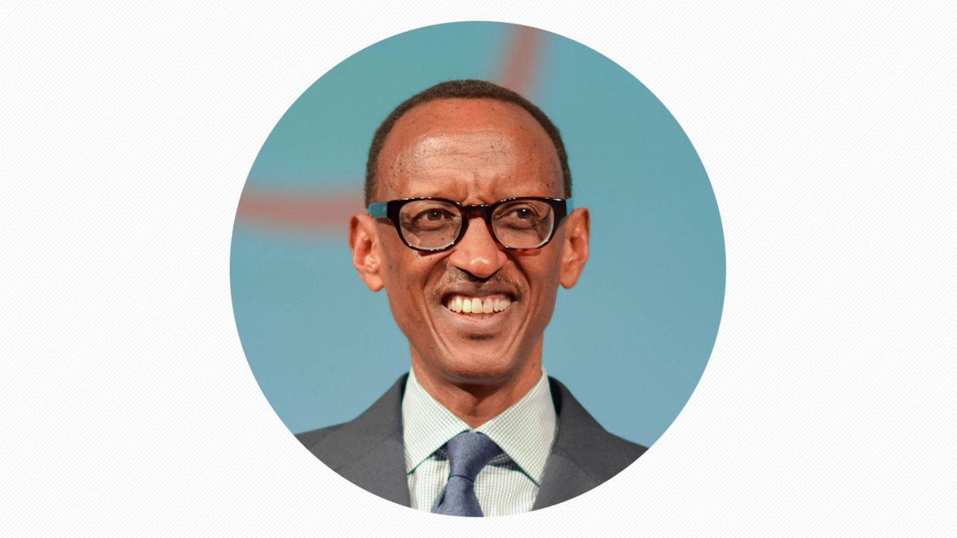 Paul Kagame<br />President of Rwanda<br />Rwanda