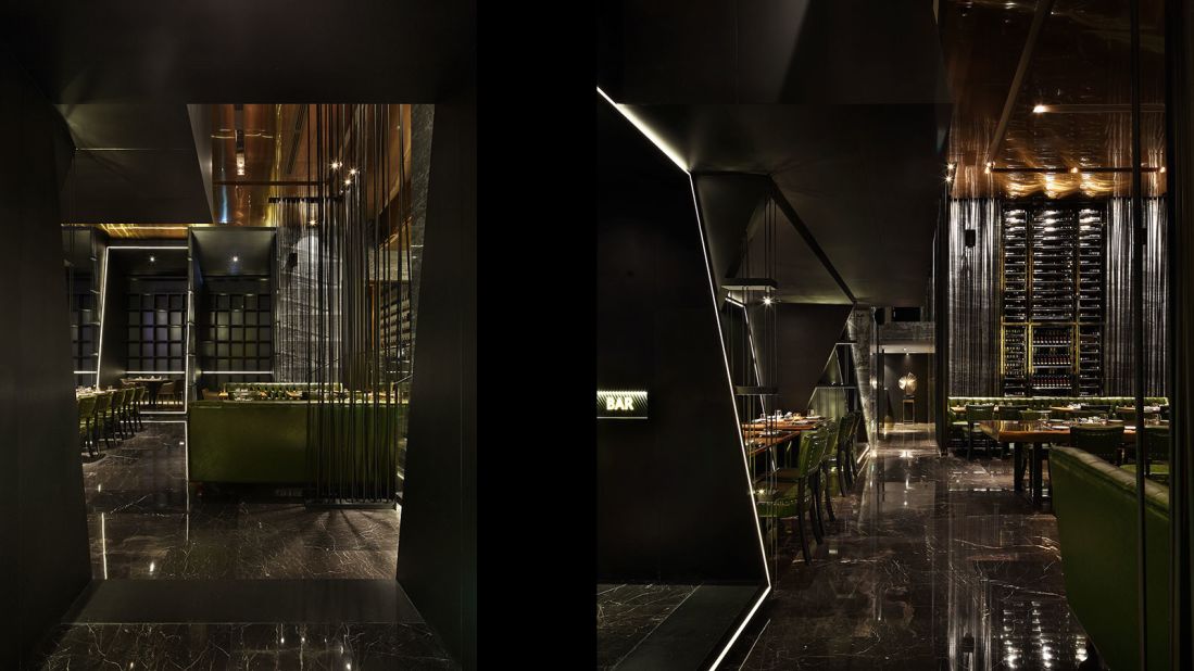 As well as commercial spaces -- like this restaurant in Shanghai -- the World Interior of the Year gives awards to residential and public spaces.