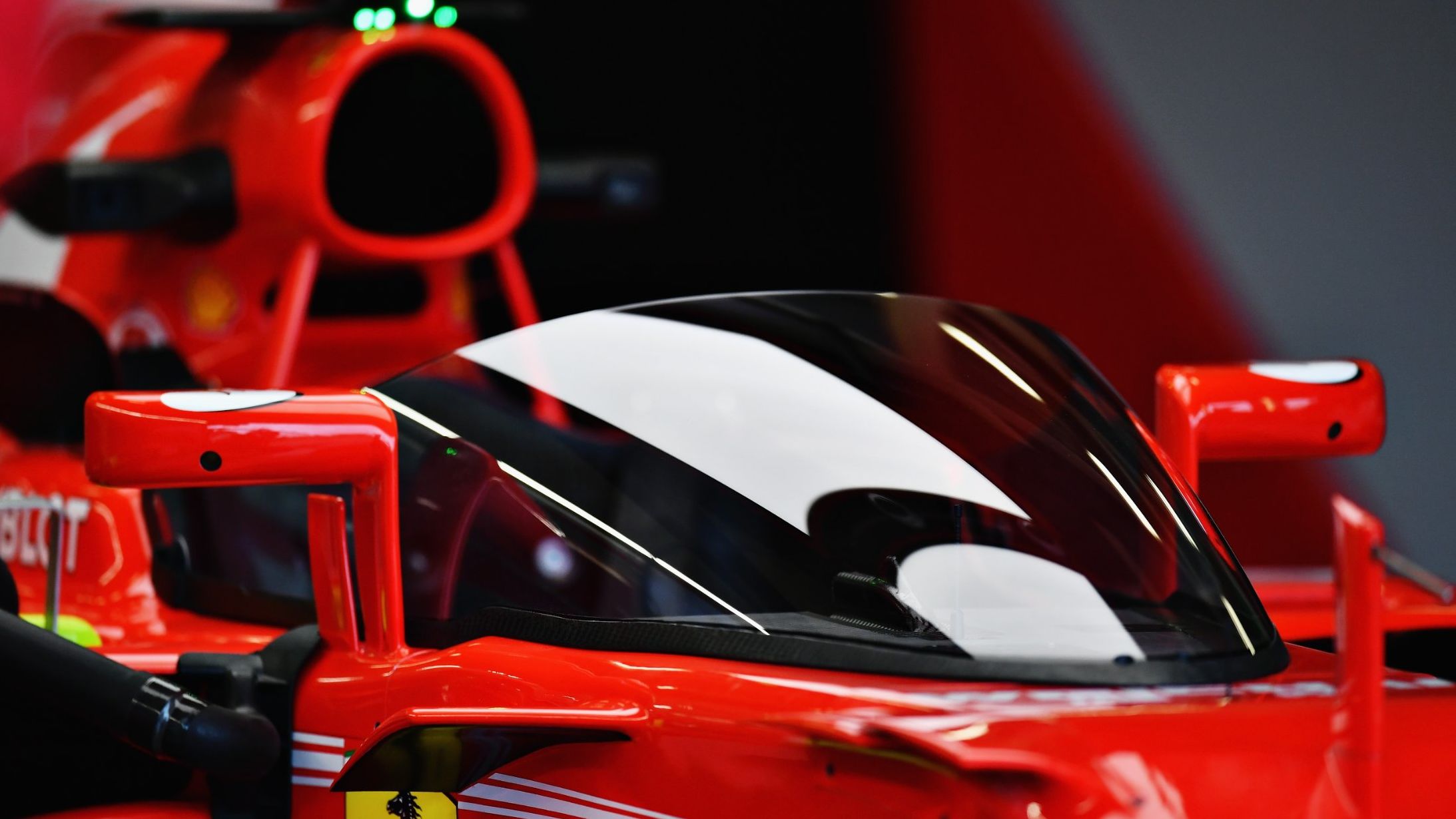 Ferrari's Sebastian Vettel trialed a "Shield" safety device at the recent British Grand Prix weekend. 
