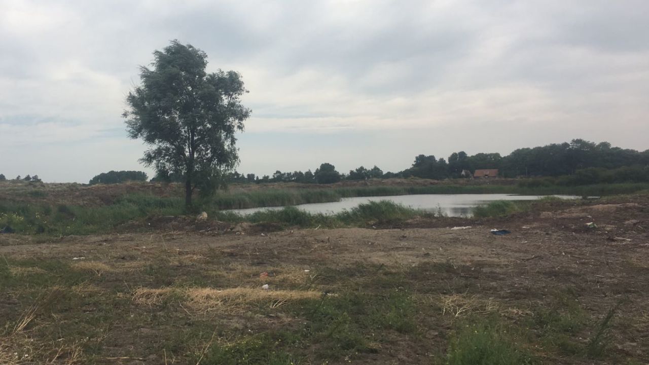This site was once home to thousands of migrants and refugees hoping to reach the UK.