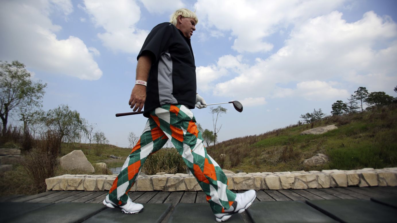 John Daly's horrifying new golf pants are visible from orbit