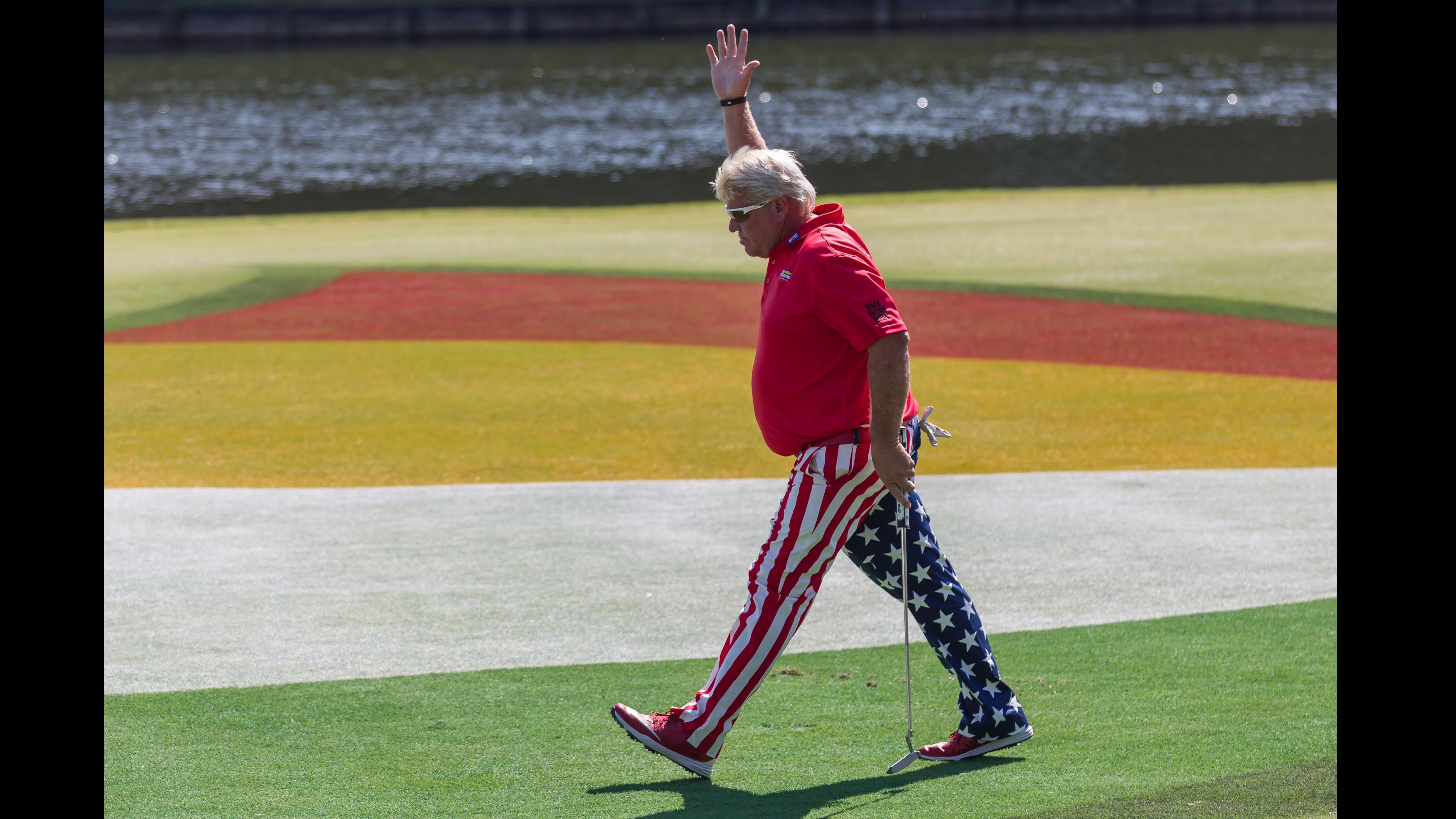 John Daly's pink pants have a better day at Valhalla than '91 PGA