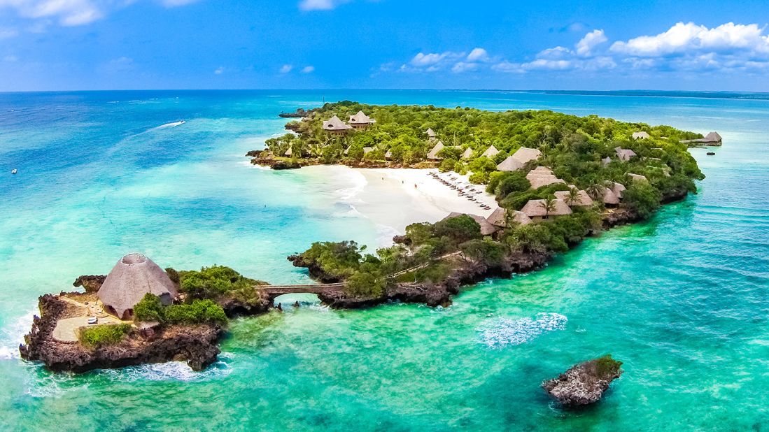 <strong>Chale Island: </strong>Kenya's only private island resort, Chale Island is surrounded by coral reefs and covered in thick tropical vegetation. The Sands at Chale Island hotel curls around the main beach on the island's windward shore. 