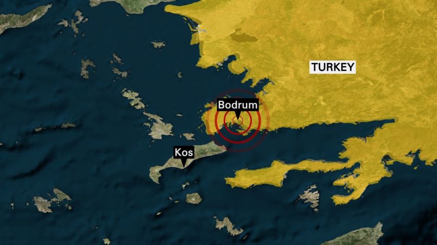 earthquake turkey greece map