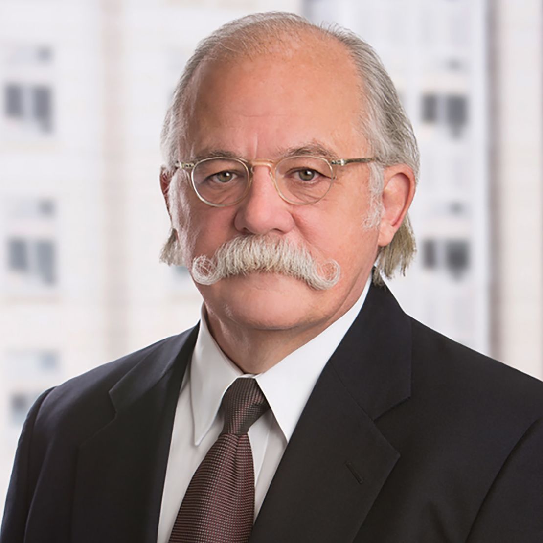 Ty Cobb, the Trump lawyer and flamboyant mustache wearer.