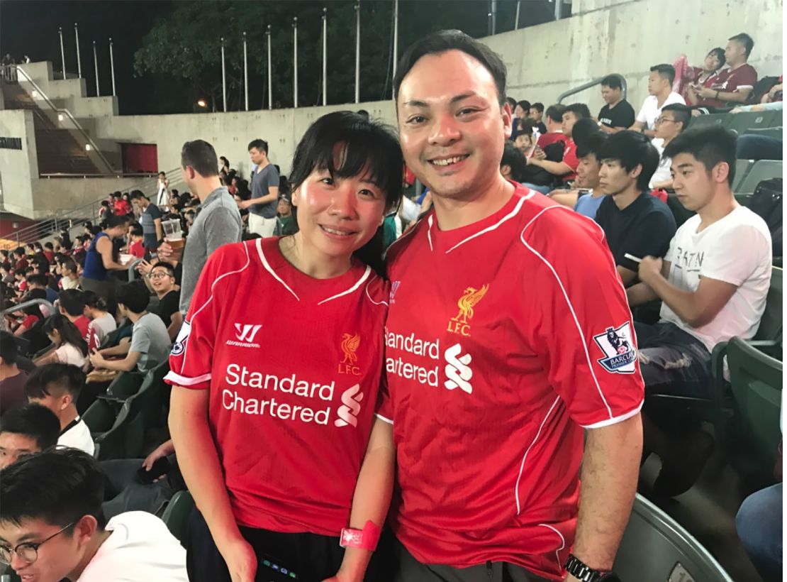 A love of Liverpool brought Katy Chan and Gordon Choi together ...