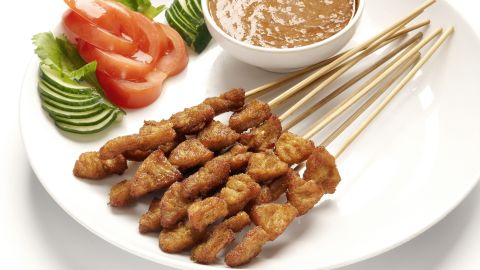Satay Street Singapore