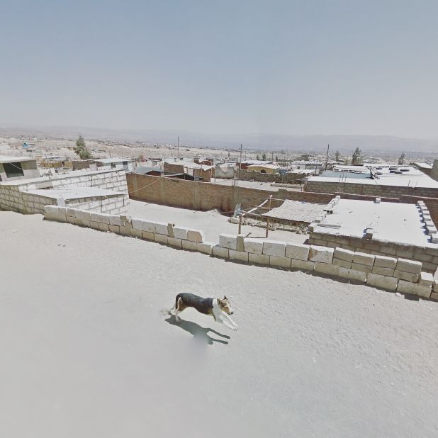 Arequipa, Peru -- Kenny shares shots on her Instagram @streetview.portraits, under the pseudonym "Agoraphobic Traveller". The project came about by accident -- but she now has 35,2000 followers. 