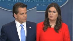 scaramucci huckabee sanders split