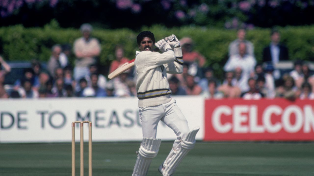 Kapil Dev smashed a record  175 not out off 138 balls against Zimbabwe at the 1983 Cricket World Cup.