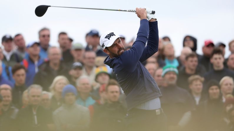 South African Charl Schwartzel, a former Masters champion, found conditions tough and said it was "no fun."