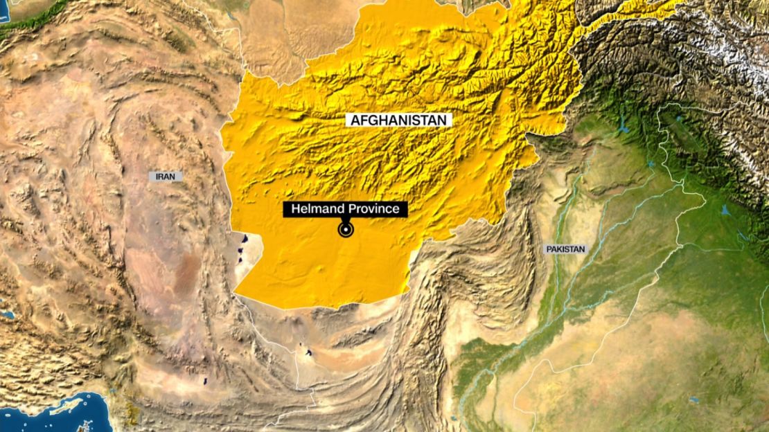 Afghanistan Helmand Province map
