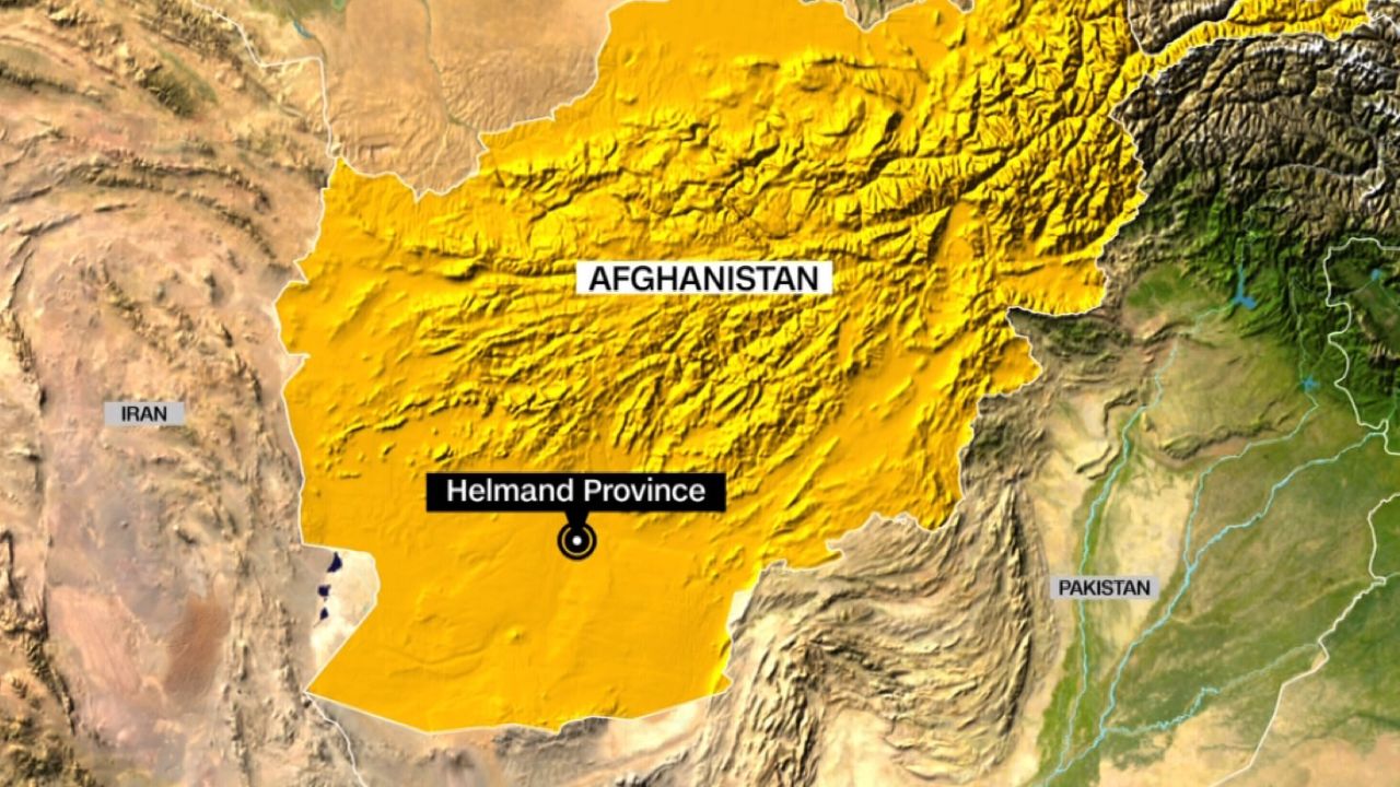 Afghanistan Helmand Province map