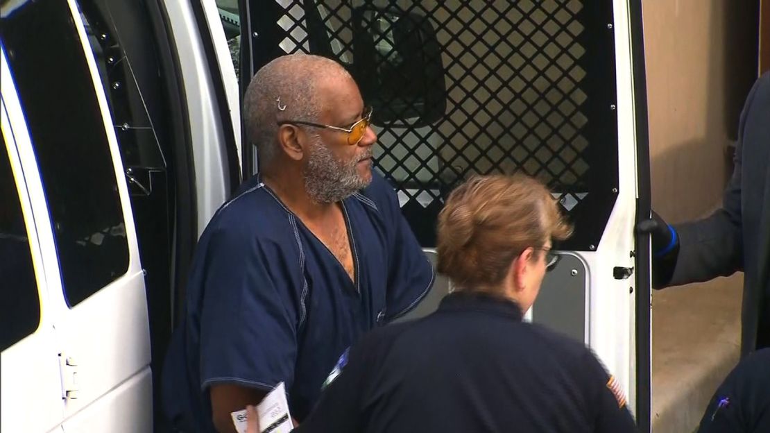 James Matthew Bradley Jr. walks to court for an arraignment hearing Monday.