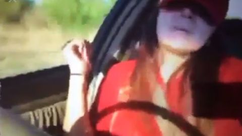 Obdulia Sanchez livestreamed a video to Instagram while she was driving.