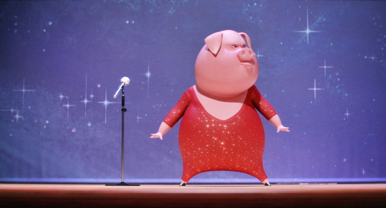 <strong>"Sing": </strong>Animals come out to perform in this 3D-animated film about a music competition. <strong>(Netflix) </strong>
