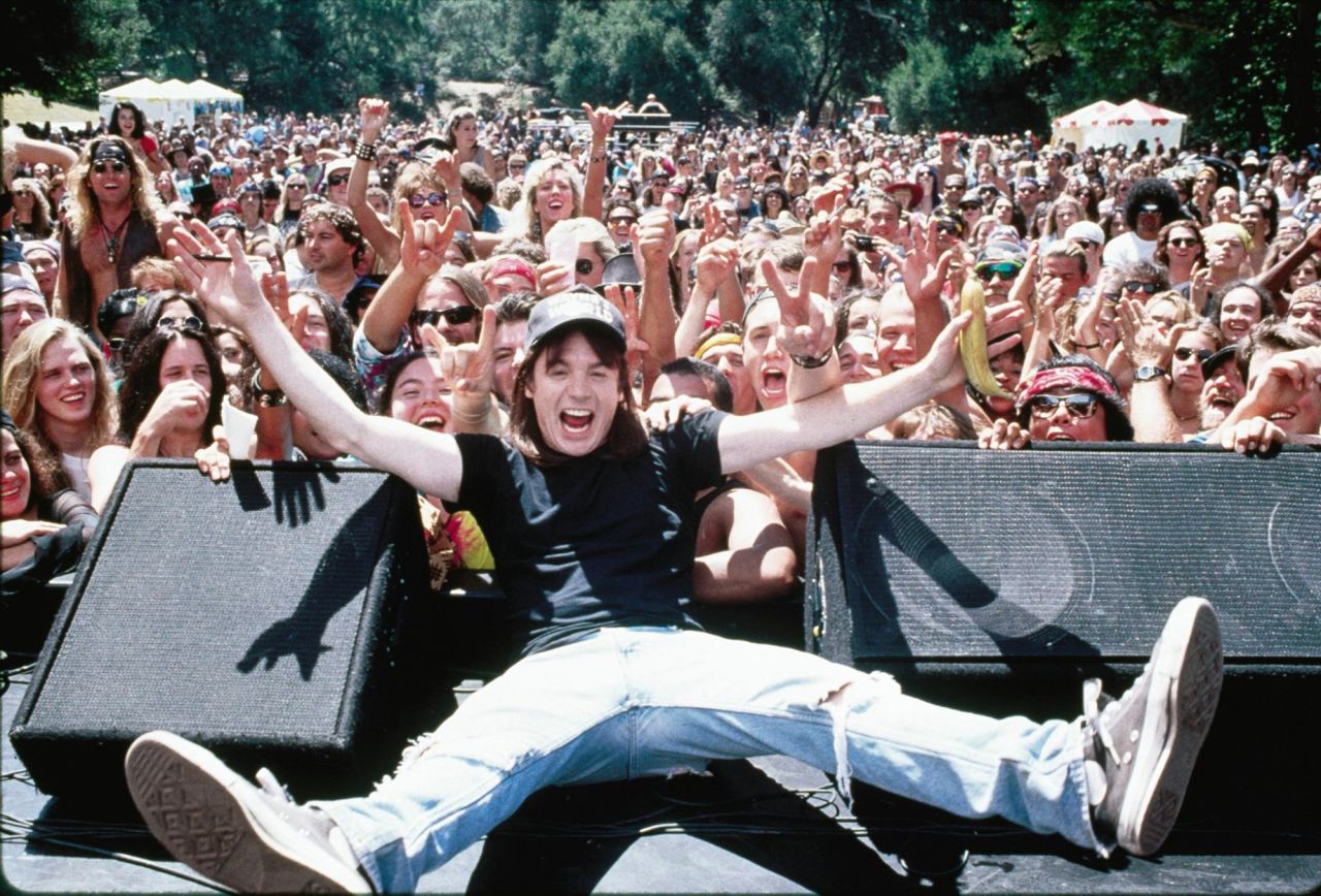 <strong>"Waynes World 2":</strong> Mike Myers and Dana Carvey reprise their roles as young hosts of a public-access television cable TV show in this sequel. <strong>(Amazon Prime, Hulu) </strong>