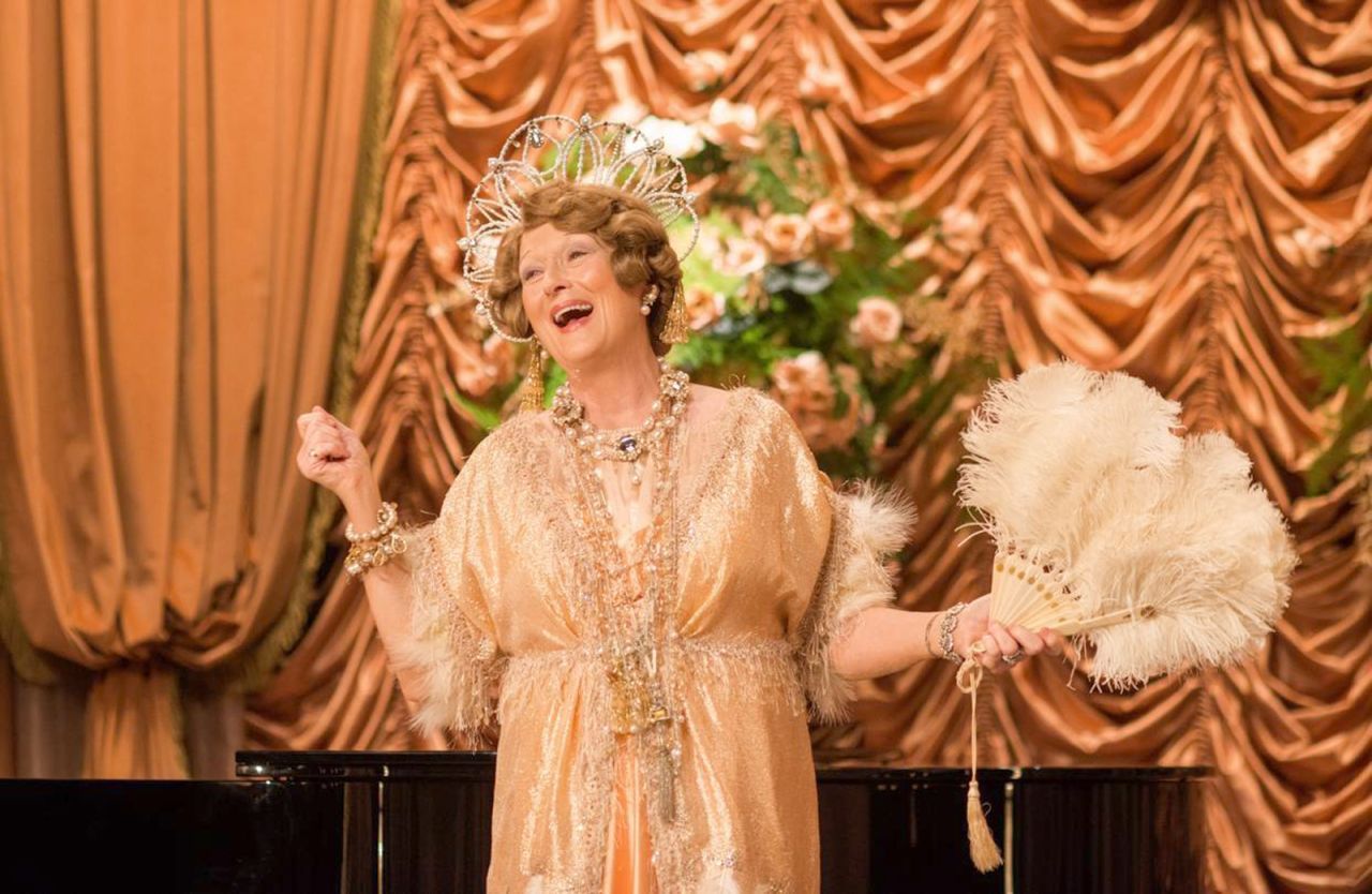 <strong>"Florence Foster Jenkins":</strong> Meryl Streep stars as real life New York heiress Florence Foster Jenkins, whose love of singing opera didn't quite match up to her skill. <strong>(Amazon Prime, Hulu) </strong>